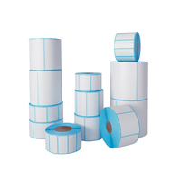 Autocollants adhésifs imperméables pour étiquettes d'expédition thermiques pour imprimante thermique, forte adhérence, étiquettes thermiques directes