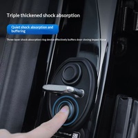 Protection de serrure de porte de voiture en silicone, anti-bruit et amortissante, ajustement universel, vente en gros