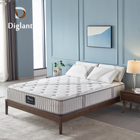 Matelas à Ressorts Populaire et de Bonne Qualité King Size 10 Pouces, en Gros d'Usine, Mousse à Mémoire de Forme Roulé