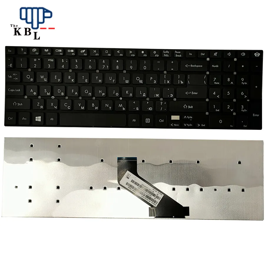 New For Russian Language Acer 5830 Gateway NV52L Black Laptop Keyboard MP10K36SU-442W 9217E