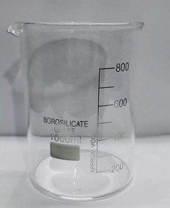 Bécher en verre borosilicate MAYALAB 1000 ml transparent Garantie 3 ans Équipement de laboratoire personnalisable OEM - Product Image 1