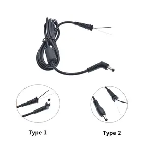 5.5*2.5Mm 5.5X2.5Mm DC Pengisi Daya Steker Kabel Konektor untuk Acer untuk Asus untuk Toshiba untuk Lenovo Laptop Adapter