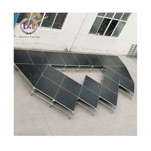 Điều chỉnh chiều cao giai đoạn di động tải nặng lớp Giàn nhôm cho các sự kiện hòa nhạc vật liệu hợp kim nhôm bền - Product Image 5