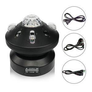 4 en 1 LED Magic Ball Beam Pattern Iluminación de escenario RGBW Emisión de láser giratorio para fiesta DJ Disco Home Bar Boda - Product Image 4