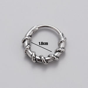 Modello di fusione di <span class=keywords><strong>moda</strong></span> YW orecchini da uomo Piercing in acciaio inox gioielli orecchini - Product Image 6