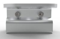 Système de fixation de panneaux solaires sur toit en métal Angels, surface anodisée, durée de vie de 25 ans, système de montage sur toit énergétique, support en aluminium le plus vendu