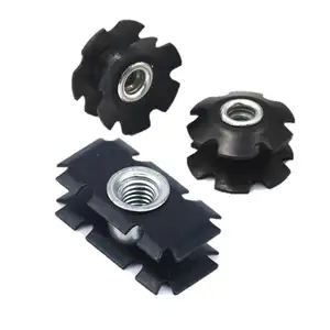 Standard Fasteners China Hot Selling M4 M5 M6 M8threaded Mountain Insert Fangled Nuts Aluminum Alloy Star Nut