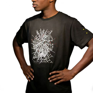 Spader 1-1 <span class=keywords><strong>T</strong></span>-<span class=keywords><strong>Shirt</strong></span> da <span class=keywords><strong>Donna</strong></span> alla Moda di Alta Qualità, Casual, Manica Corta, Cotone/Poliestere, Traspirante, Asciugatura Rapida con LOGO - Product Image 1