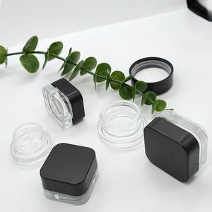 Trẻ Em Chống Dày Tường Rõ Ràng Sáp Lọ Thủy Tinh <span class=keywords><strong>5Ml</strong></span> 7Ml 9Ml Vuông Lọ Thủy Tinh Cấp Thực Phẩm Mùi Bằng Chứng Container - Product Image 5