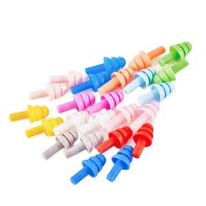 <span class=keywords><strong>Tapones</strong></span> de <span class=keywords><strong>Silicona</strong></span> para Natación, Reutilizables, de Goma Suave, Coloridos, Accesorios para <span class=keywords><strong>Piscina</strong></span> - Product Image 1
