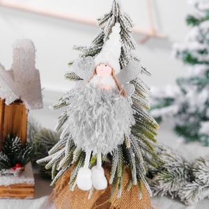 Arbre de Noël Décoration Pendentif Noël Mignon Plume Ange Bureau Fenêtre Décoration Créative Décorations De Noël - Product Image 3