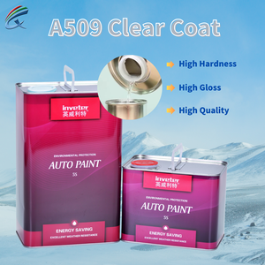Nhà máy bán buôn Trung Quốc xuất khẩu sơn ô tô, vecni hàm lượng chất rắn cao 53%, chống ố vàng, đa dụng, lớp phủ trong suốt A509 - Product Image 2