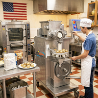 Machine à diviser la pâte automatique BinKang BK-168-IV, pour boulettes de viande, boulettes de poisson, boulettes de biscuits, qualité alimentaire, PLC 220V, neuve