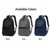 Sac à dos pour ordinateur portable pour homme, imperméable, léger, pour les voyages, l'école, le bureau, avec logo personnalisé