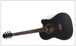 صانع المعدات الأصلي صنع في الصين رخيصة الثمن cutaway 39 40 بوصة الصين Linden خشبية مبتدئين الغيتار الصوتية