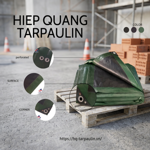 High Quality Waterproof Heavy Duty PE Tarpaulin Truck <b>Cover</b> Plain Woven HDPE Anti-UV Windproof Outdoor Industry Girls - Product Image 2