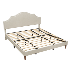 Lit moderne et simple, style nuage, pour la maison ou l'hôtel, tissu doux rembourré, taille king, réglable avec fonction massage - Product Image 6