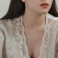 Collier en argent sterling S925 pour femme, pendentif cygne en zircon polyvalent, design de niche de luxe léger, chaîne câble haut de gamme, cadeau