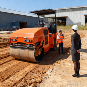 Rouleau compresseur Xs142j compacteur à rouleau vibrant à tambour unique de 14 tonnes avec de faibles heures de travail et de bonne qualité - Product Image 2