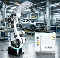 Bras de robot industriel à 6 degrés de liberté, machine de soudage MIG robotisée, robot de soudage automatique pour le traitement des métaux