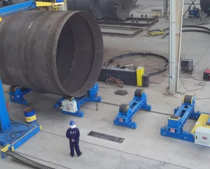 سعر المصنع 5 × 5 متر برج الرياح MIG TIG عمود أوتوماتيكي وازدهار خزان كبير - Product Image 3