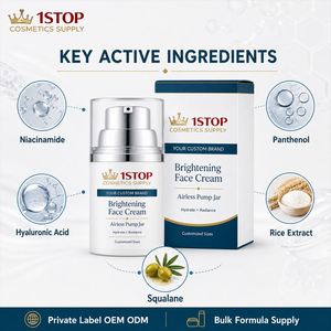 Crema Facial con Vitamina C <span class=keywords><strong>de</strong></span> la Marca English Vc, Hidratante, Nutritiva, Blanqueadora, Iluminadora, Antiarrugas, Mejora la Piel - Product Image 3
