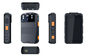 Caméra corporelle 4G de sécurité IP67 2K caméra vidéo portée par le corps caméra d'enregistrement en boucle WiFi utilisation flic/personnel/gouvernement - Product Image 6