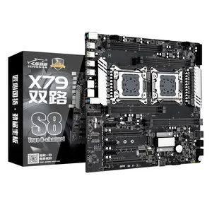 גבוהה באיכות x79 ערכת שבבים lga2011 מעבד כפול האם על מכירה