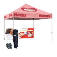 Abri pliable de qualité professionnelle 10x20, avec sac Oxford 600D et piquets, pour expositions, carnavals, événements, auvent pop-up robuste