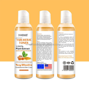 Curcuma sbiancamento acqua idratante Toner dissolvenza imperfezioni macchie scure correttore viso Toner acqua - Product Image 4