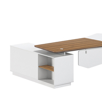 Table de bureau en bois de mélamine, meuble de bureau moderne, Pengpai