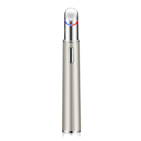 Appareil de soin des yeux chauffant à vibrations soniques pour éliminer les cernes et lutter contre le vieillissement, stylo masseur facial pour les yeux