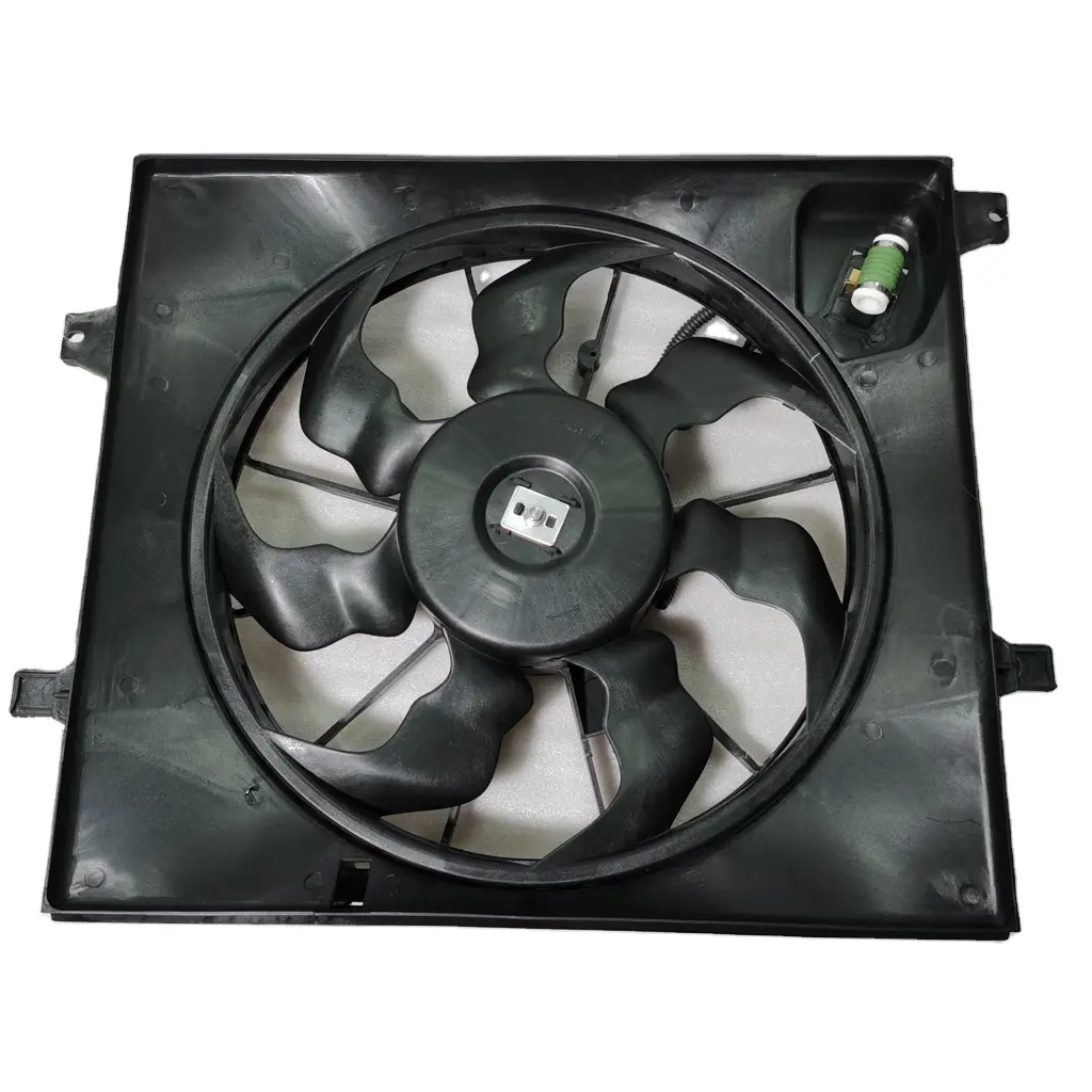 Ventilador de refrigeración automático, ventilador de radiador de gran oferta para KIA Soul 2010-2011 OEM 25380-2K100, precio de fábrica, buena calidad, 12V, coche, camión, entrenador T/T