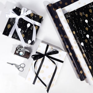Wholesale 80g Coated <b>Birthday</b> <b>Paper</b> 43*1000cm Luxury Custom Gift <b>Wrapping</b> <b>Paper</b> for Packaging - Product Image 4