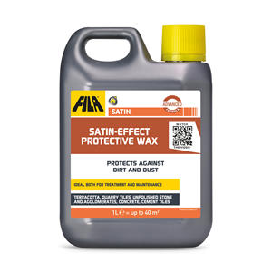 SATINADO Efecto satinado Cera Piedra natural Terracota Hormigón Azulejo Protector 3-en-1 Solución Cera protectora para piedras naturales Azulejos - Product Image 1