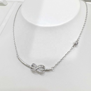 wholesale plata 925 sterling <b>silver</b> summer <b>locket</b> necklace dainty star bow charm mom 14k gold friendship women choker necklaces - Product Image 4