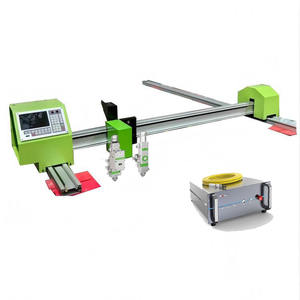 Mesin Pemotong Laser CNC Gantry Ringan, Pemotong Laser Serat Logam Terprogram, Water TPL2025Q Mendukung BMP PLT DWG DST Baru - Product Image 1