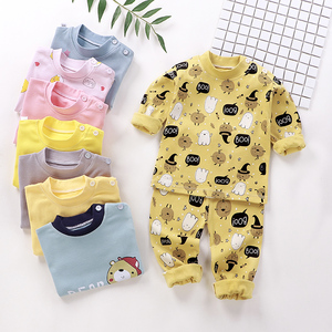 Conjuntos de Ropa de Bebé Otoño-Invierno 2021, Manga Larga + Pantalones, Conjuntos de Ropa de Bebé para Niños y Niñas con Dibujos Animados, Cómodos - Product Image 3