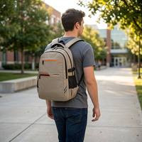Sac à dos d'école en nylon tendance avec compartiment pour ordinateur, léger, pour adolescents (garçons et filles), idéal pour l'usage quotidien sur le campus