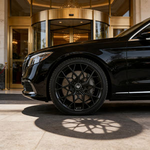 Viaol Nouvelle <span class=keywords><strong>Jante</strong></span> en Aluminium Forgée Noire Personnalisée Concave Profonde 5x100 5x108 5x112 5x114.3 5x120 5x130 5x139.7 pour G80 M3 M4 - Product Image 6