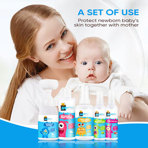 Paraben içermeyen Shea yağı E vitamini organik çocuklar bebek için bebek yüz kremi vücut losyonu seti - Product Image 2