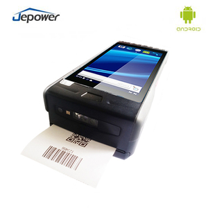 <span class=keywords><strong>PDA</strong></span> genggam layar sentuh 5.5 inci dengan pemindai Barcode Thermal dan Printer Label 4G pembaca NFC - Product Image 4