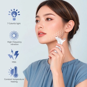 เครื่องนวดหน้าและลำคอ อุปกรณ์เสริมความงาม True Beauty Glow สำหรับการดูแลผิว ช่วยปรับปรุง กระชับ ยกกระชับ และเรียบเนียน - Product Image 6