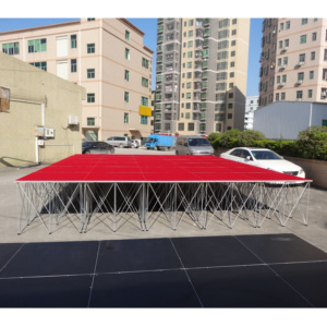 Escenario Portátil Ligero de Aleación de Aluminio con Diseño Modular para Conciertos y Eventos, Fácil de Montar - Product Image 6