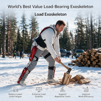 Exosquelette pour tâches répétitives, exosquelette de charge, exosquelette professionnel pour travaux en extérieur, exosquelette pour opérations sur le terrain