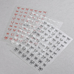 Autocollants 3D Papillon Diamant Cristal pour Ongles, Patchs Stéréo Tendance pour Nail Art, Décalcomanies Auto-Adhésives pour Salon de Manucure - Product Image 5