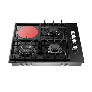 Estufa de Gas Butano con 4 Quemadores para Cocinar, Placas de Gas y Eléctricas de Cerámica Esmaltada, 2 Hornillas - Product Image 6