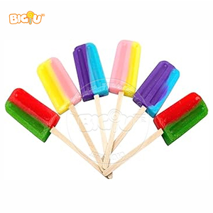 Fabricant de bonbons vente Halal fruits crème glacée Popsicle forme fruits <span class=keywords><strong>sucette</strong></span> dure jouet bonbons <span class=keywords><strong>sucette</strong></span> - Product Image 3