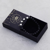 Bracelet en pierres naturelles pour hommes, bijou fait main, pierre de lave, diffuseur d'énergie, perles, breloque lettre initiale, personnalisé