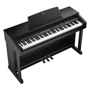 Keyboard Instrumen Musik Piano Digital, Piano Elektronik Mengajar Tegak, Aksi Palu 88 Tuts Piano Digital Kualitas Tinggi